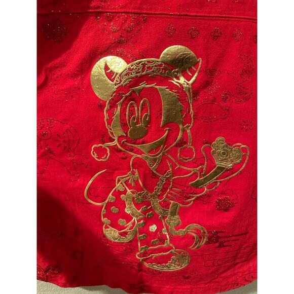 NWOT Disney Parks Lunar New Year festival Year the Bull Mickey Spirit Jersey XL - Picture 5 of 5